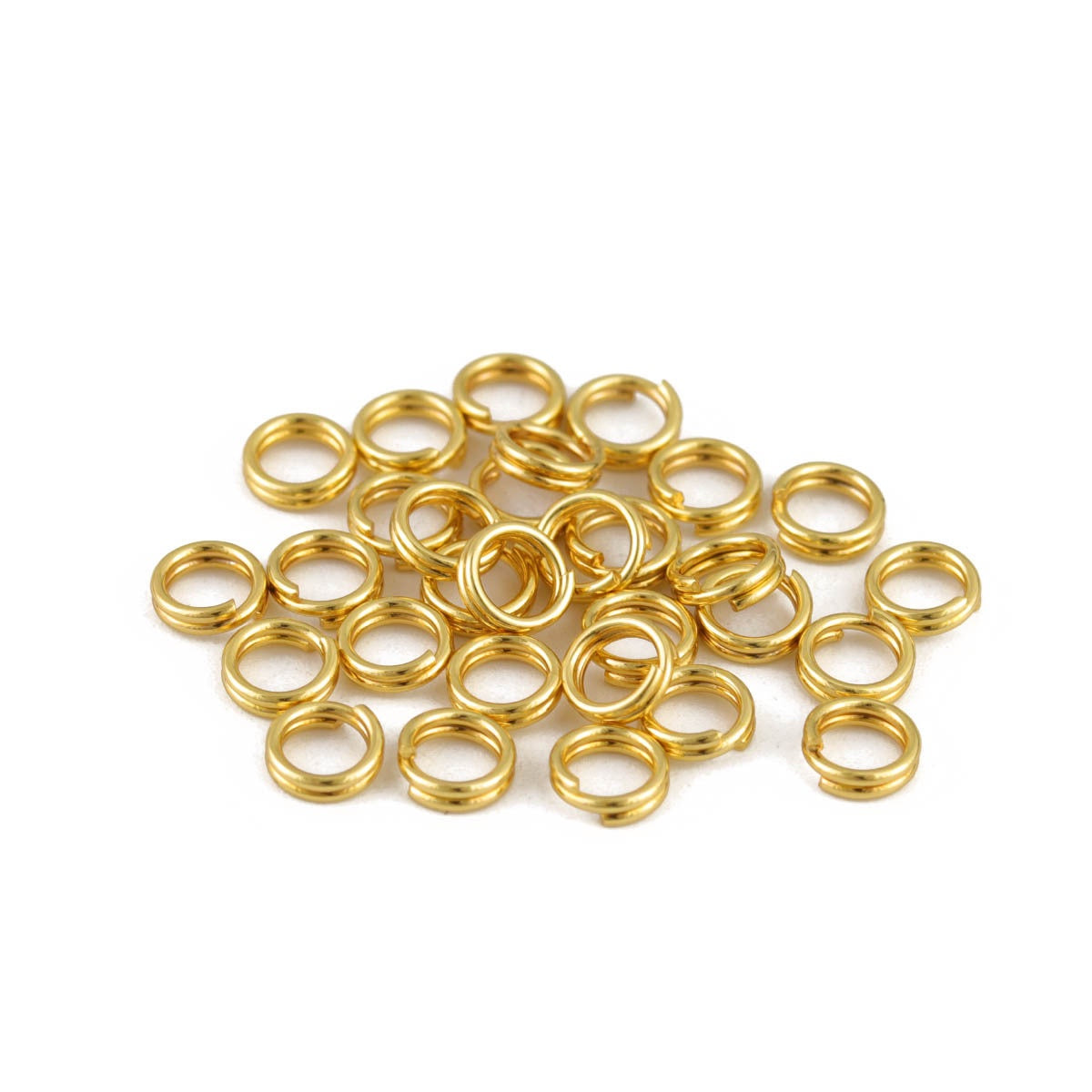 Double Ring Connector 8mm (50pcs)