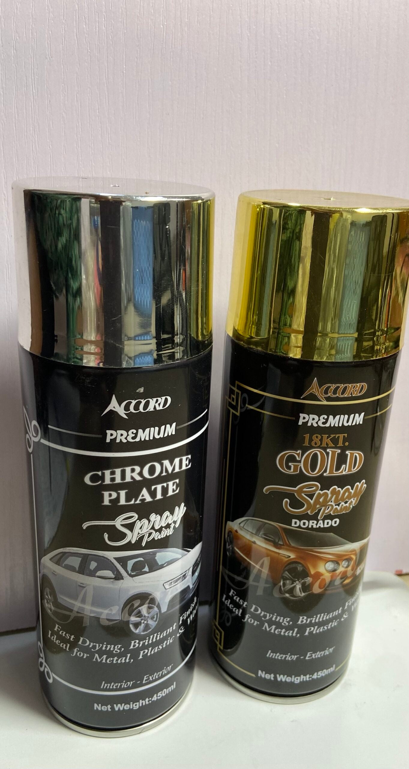 Accord Metallic Spray Paint
