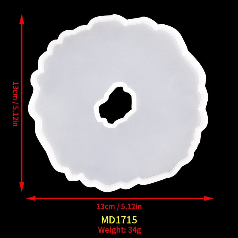 Geode Coaster Mold