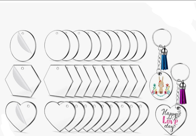 Acrylic Blanks (12pcs)