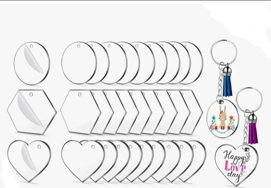 Acrylic Blanks (12pcs)