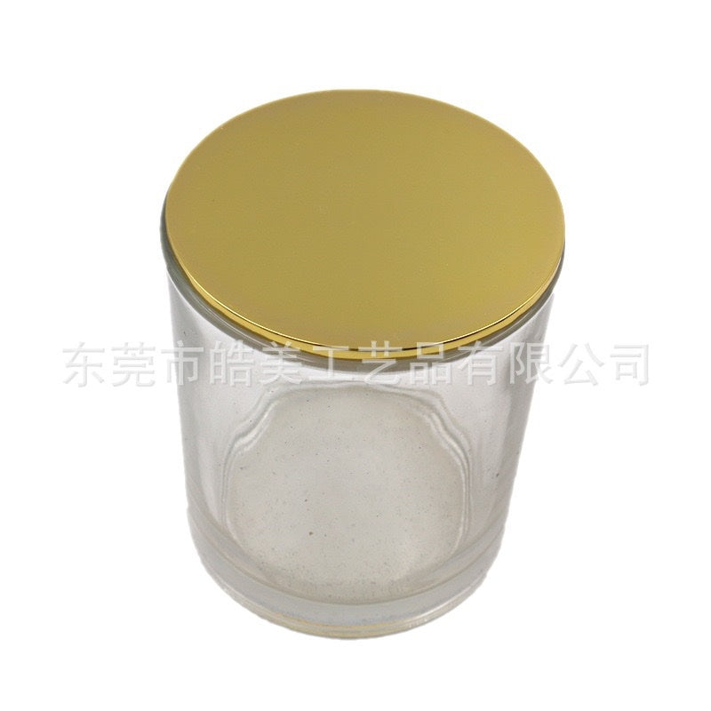 Glass candle Jar (Aluminum lid)
