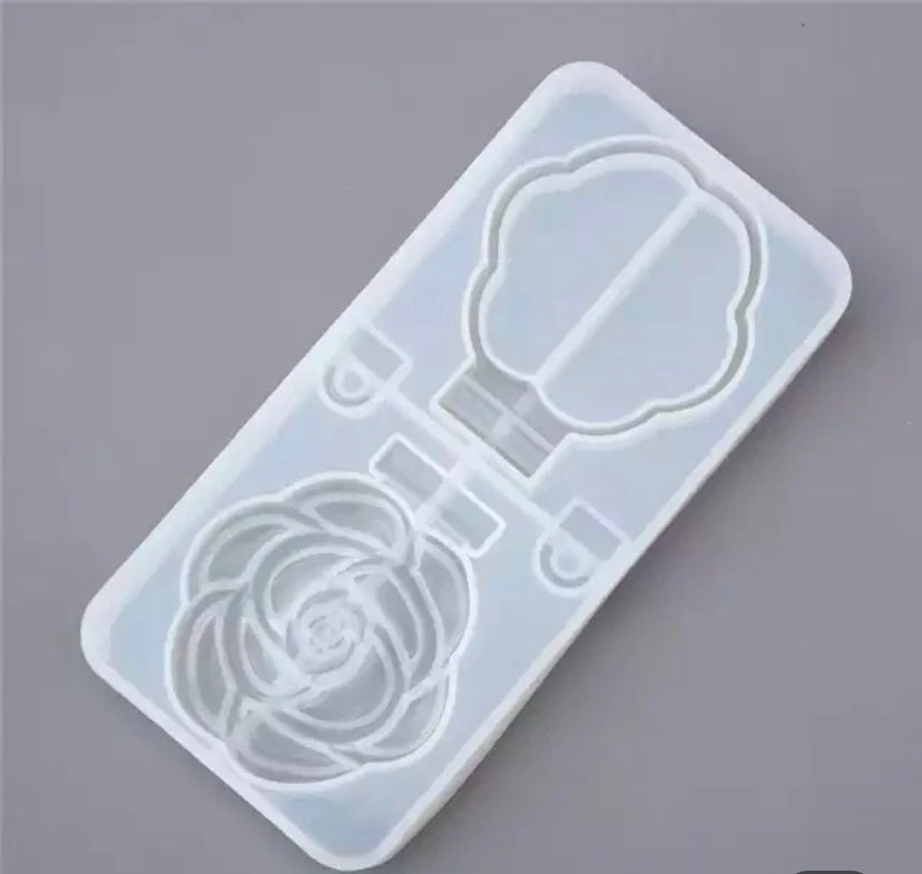 Compact Mirror Mold (1 mold + 1 mirror)