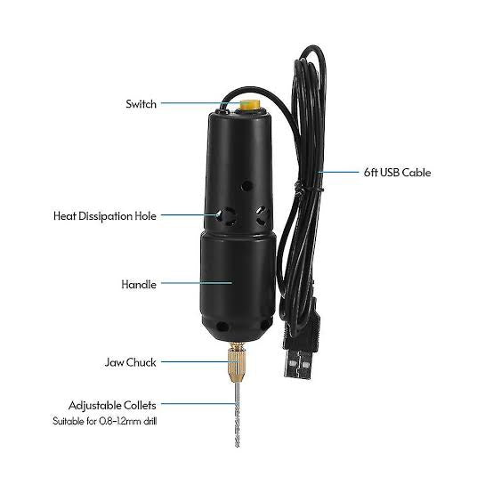 Electric Drill (10 Pin vise)