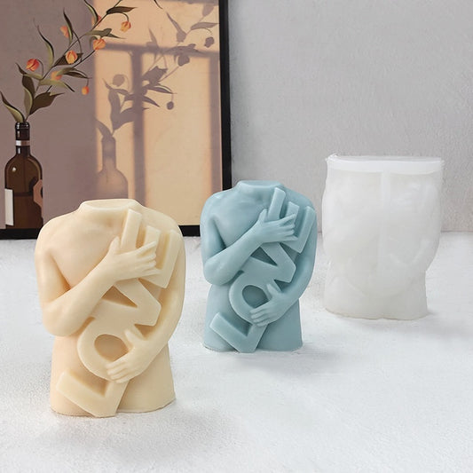 LOVE Human Figurine Mold