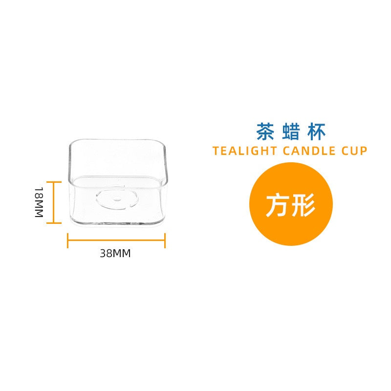 Acrylic Tealight Candle cup