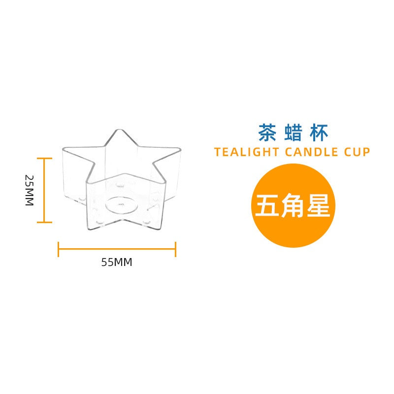 Acrylic Tealight Candle cup