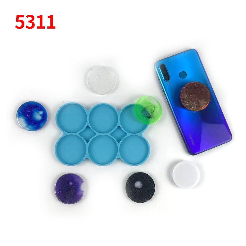 Keyholder / Popsocket Mold (6 cavity)