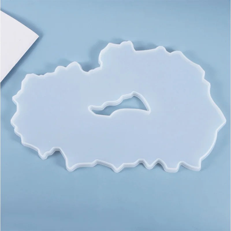 Irregular Geode Tray Mold
