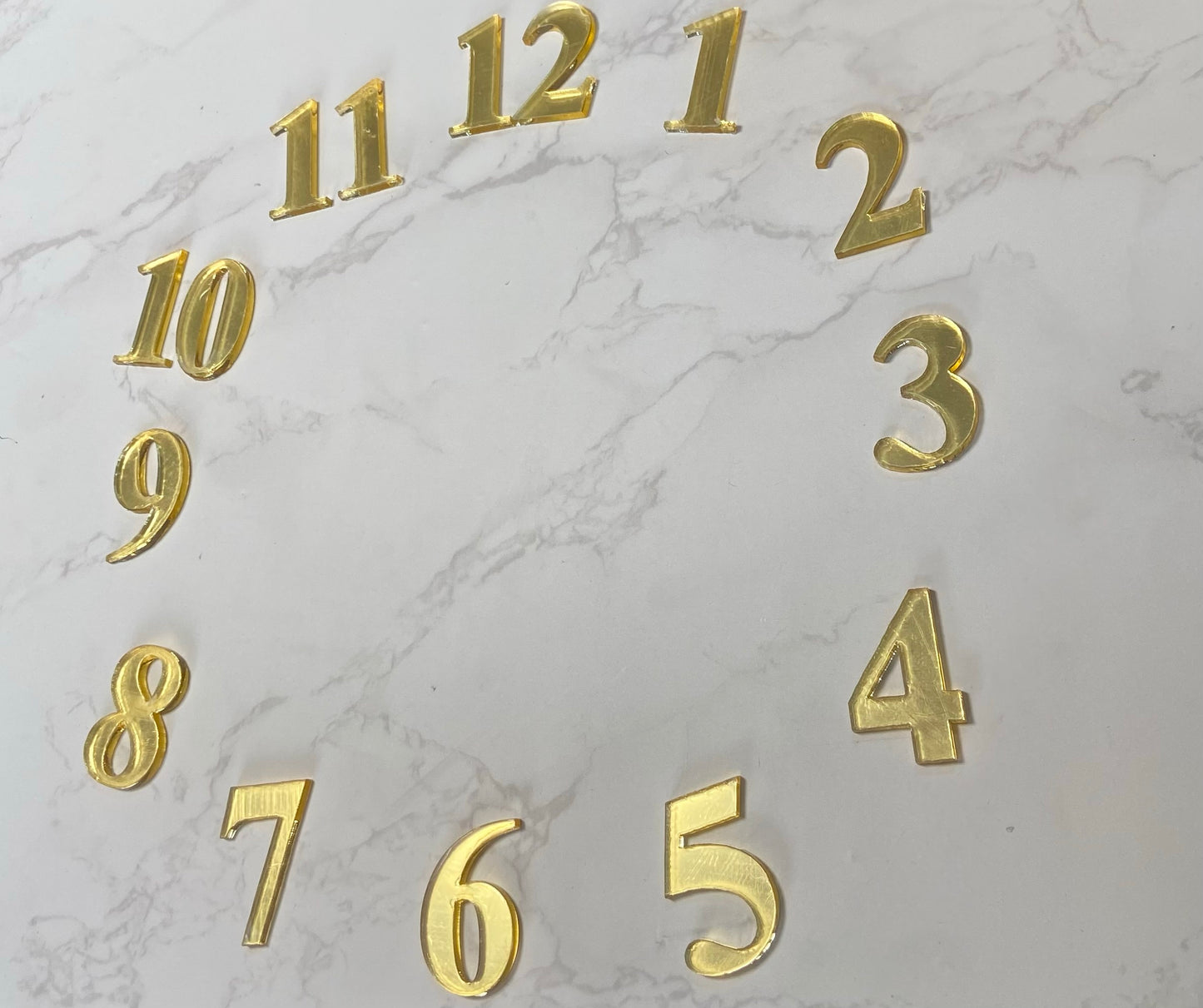 Clock Number (1.2 inches)