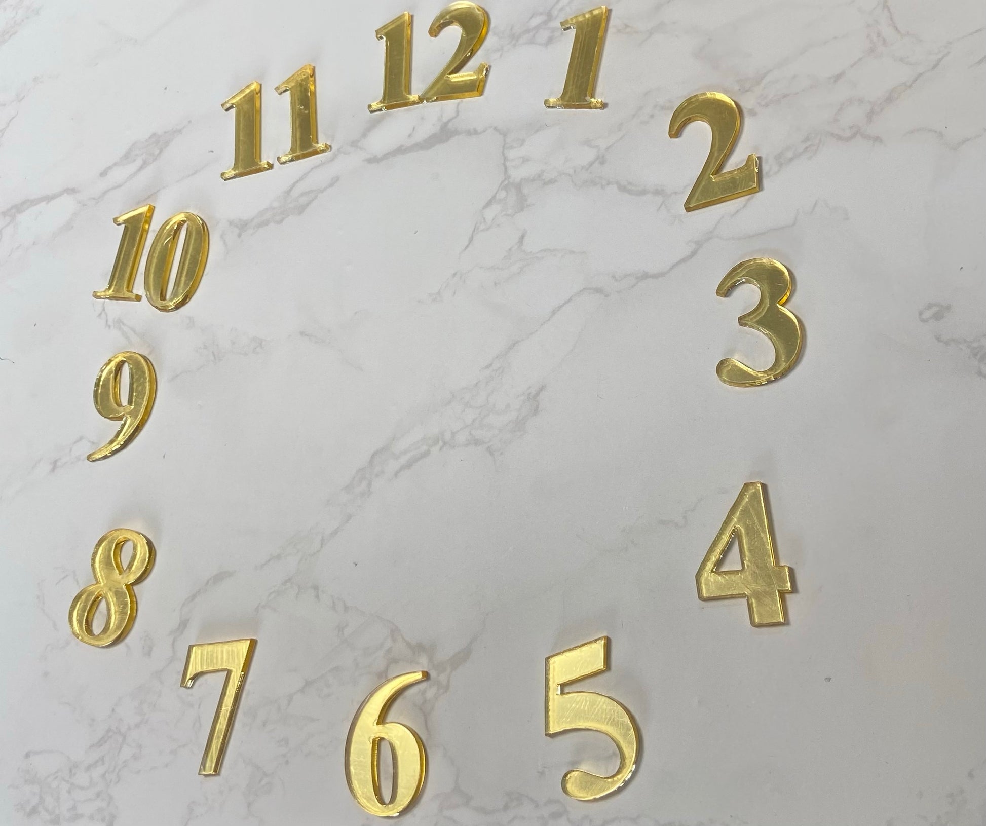 Clock Number (1.2 inches)
