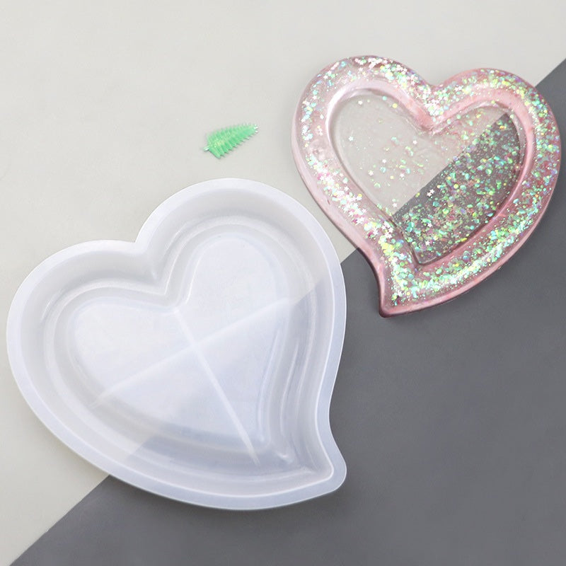 Heart Shape Coaster Mold