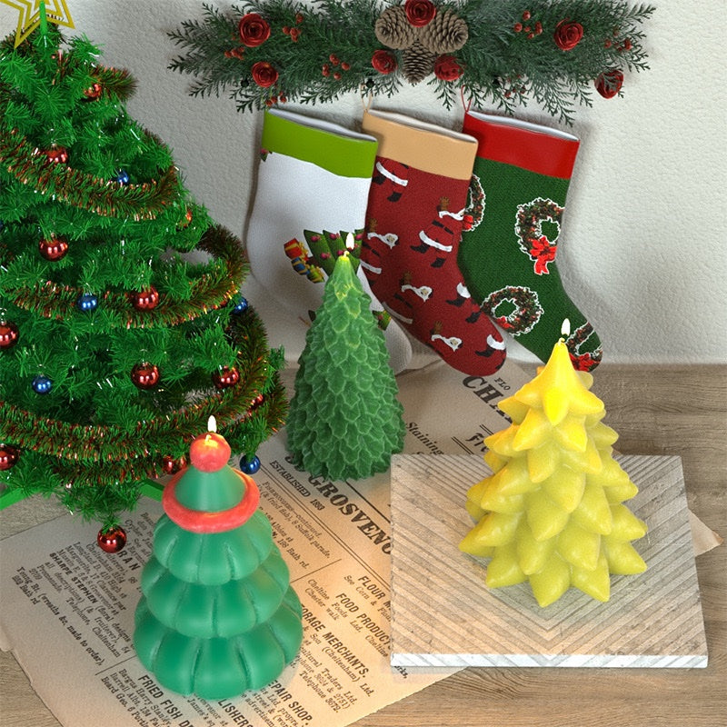 Christmas Tree Candle Mold
