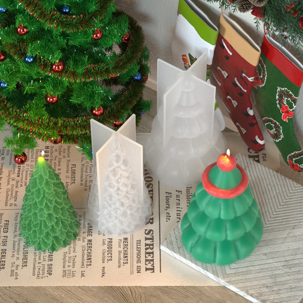 Christmas Tree Candle Mold
