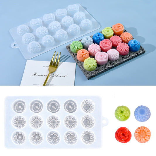 Multiple Rose Mold