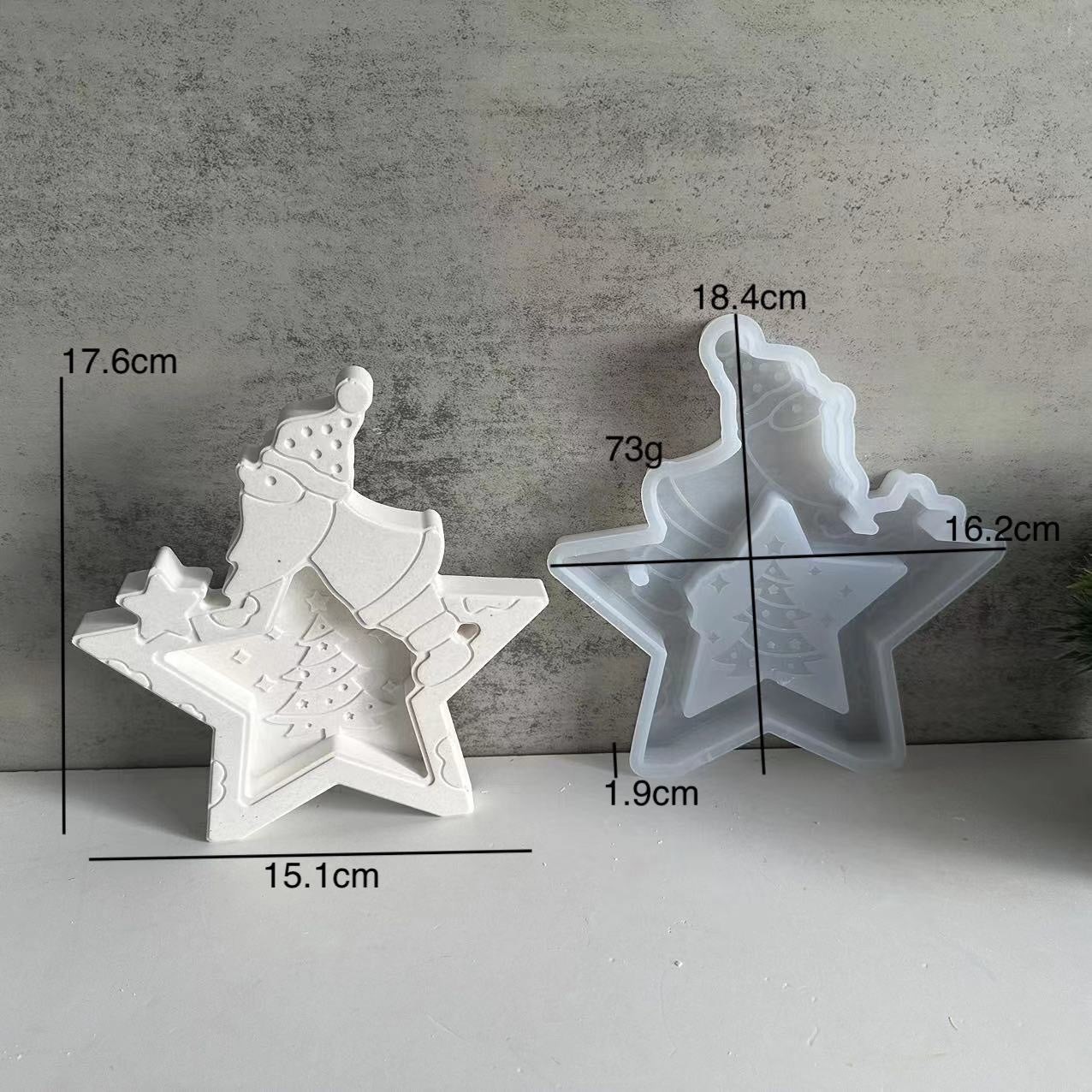 Christmas Star Mold