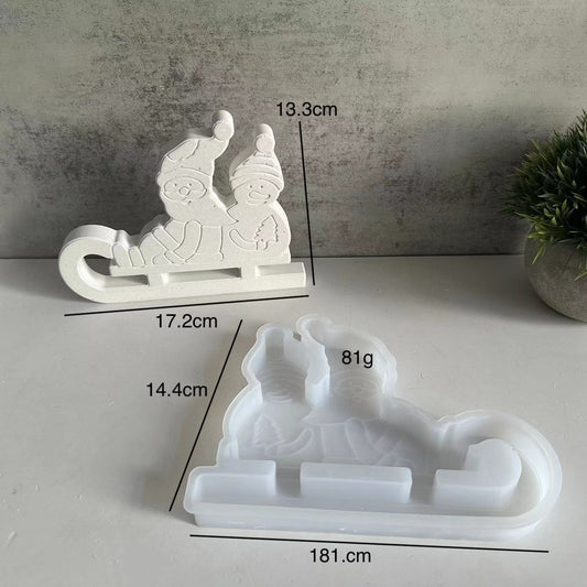 Christmas Train Mold