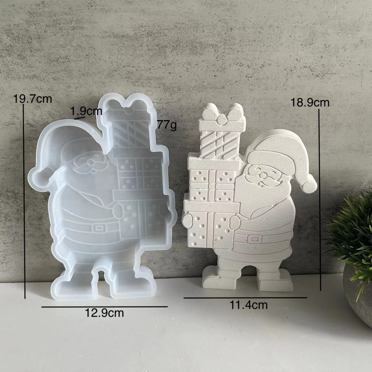 Christmas Santa Mold