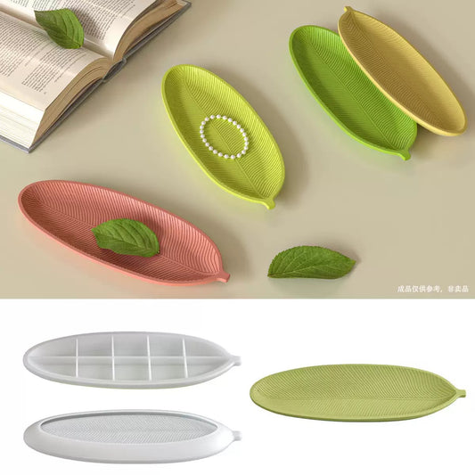 Leaf Shape Trinket Tray (sa19)
