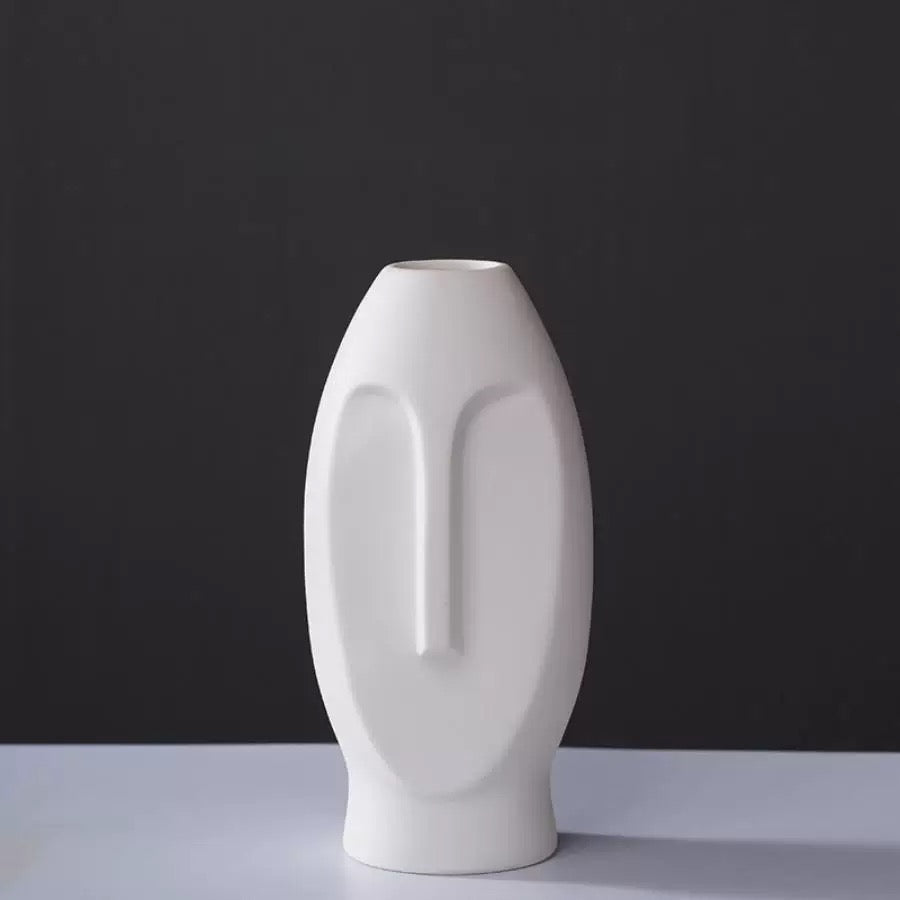 Oval Scult Vase Mold (sd9)