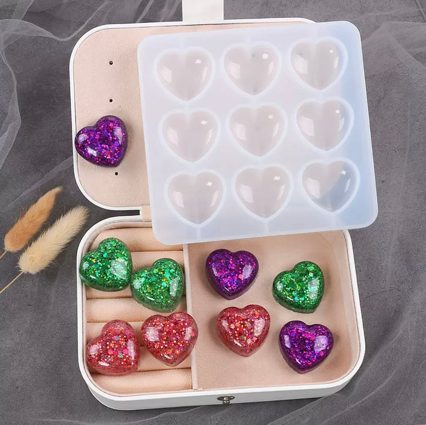 Heart shape 6 cavity