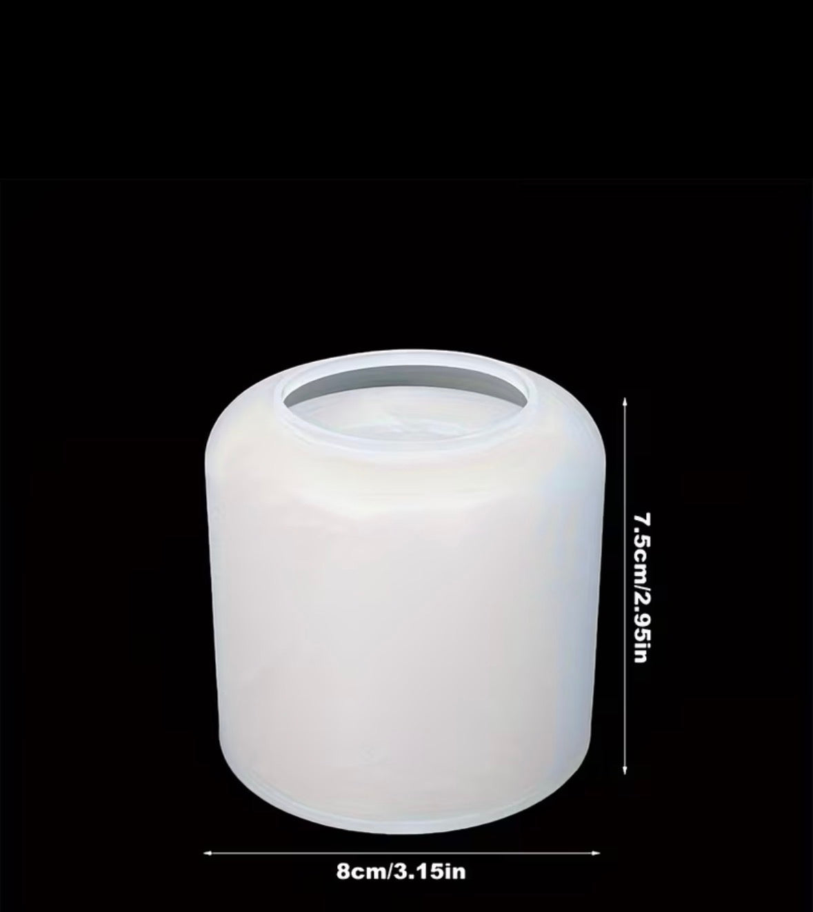 Candle jar/ cup Mold (sd6)