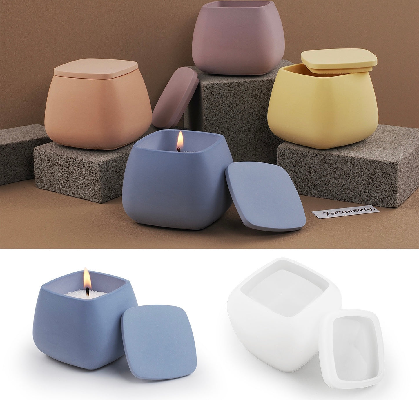 Square Shape Jar Mold