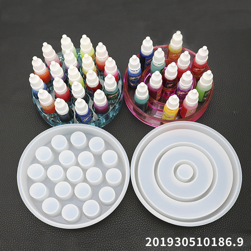 Round Storage Rack Mold