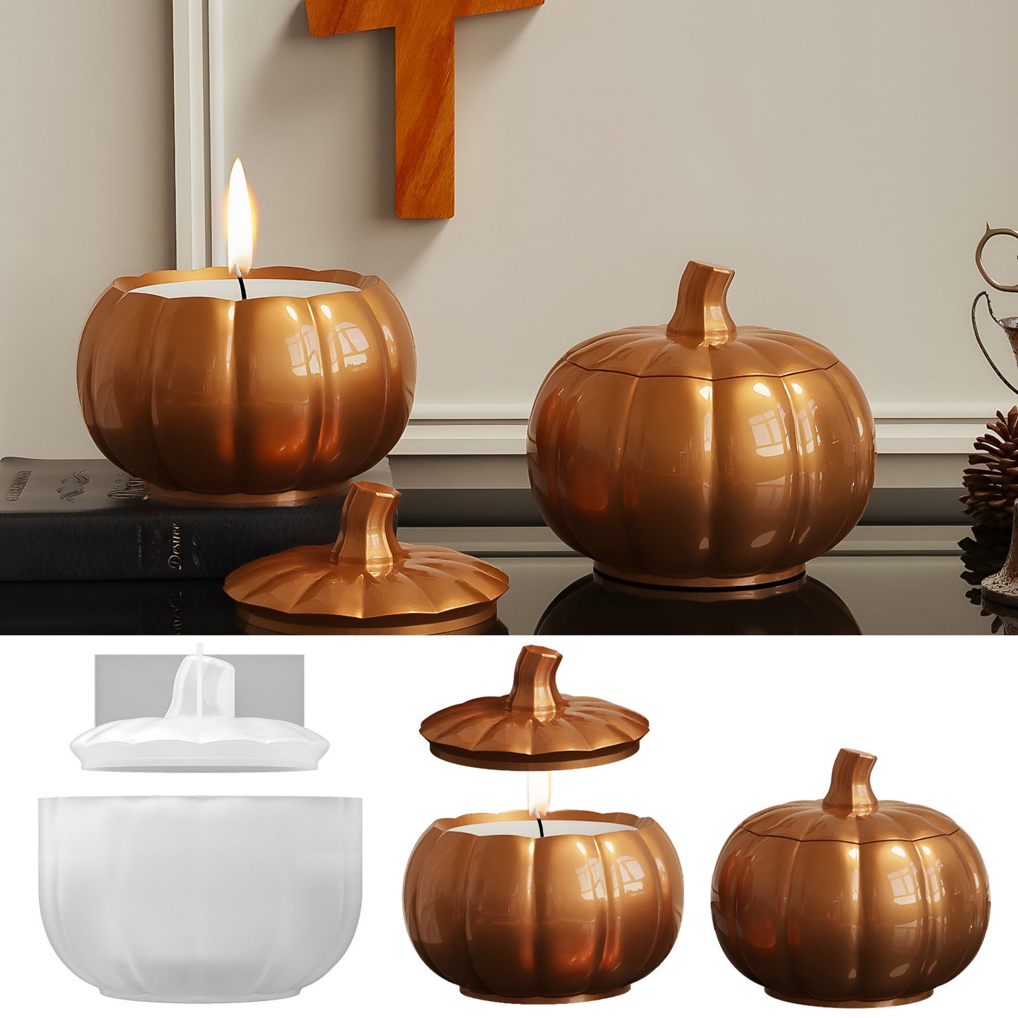 Pumpkin Jar Mold