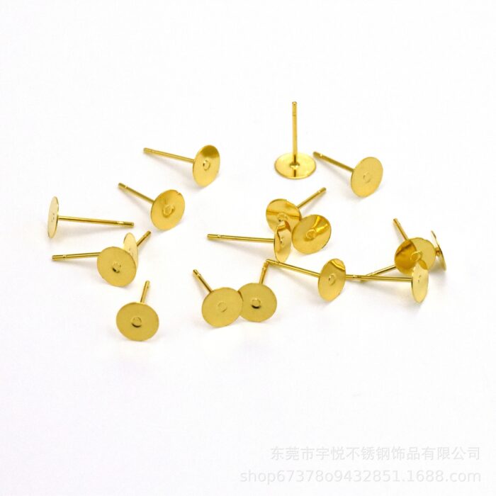 Stud Earring Hooks (10 pairs)