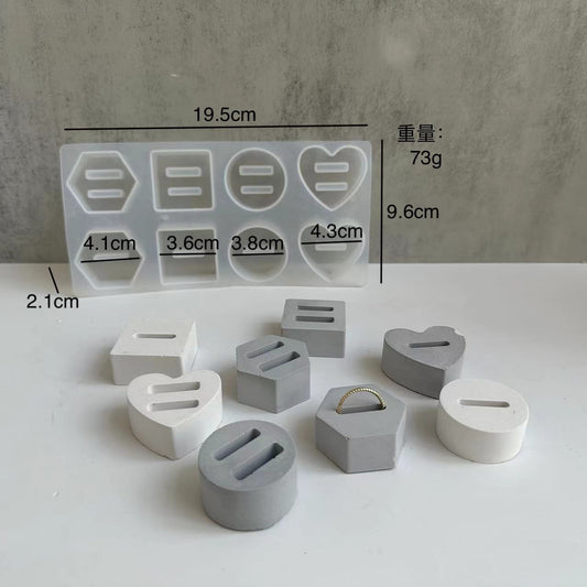 Ring Display Mold (8 cavity)