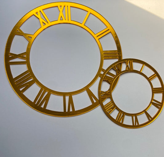 Clock Ring (Mirror Gold)
