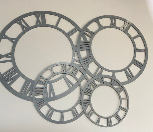 Clock Ring (silver gray)