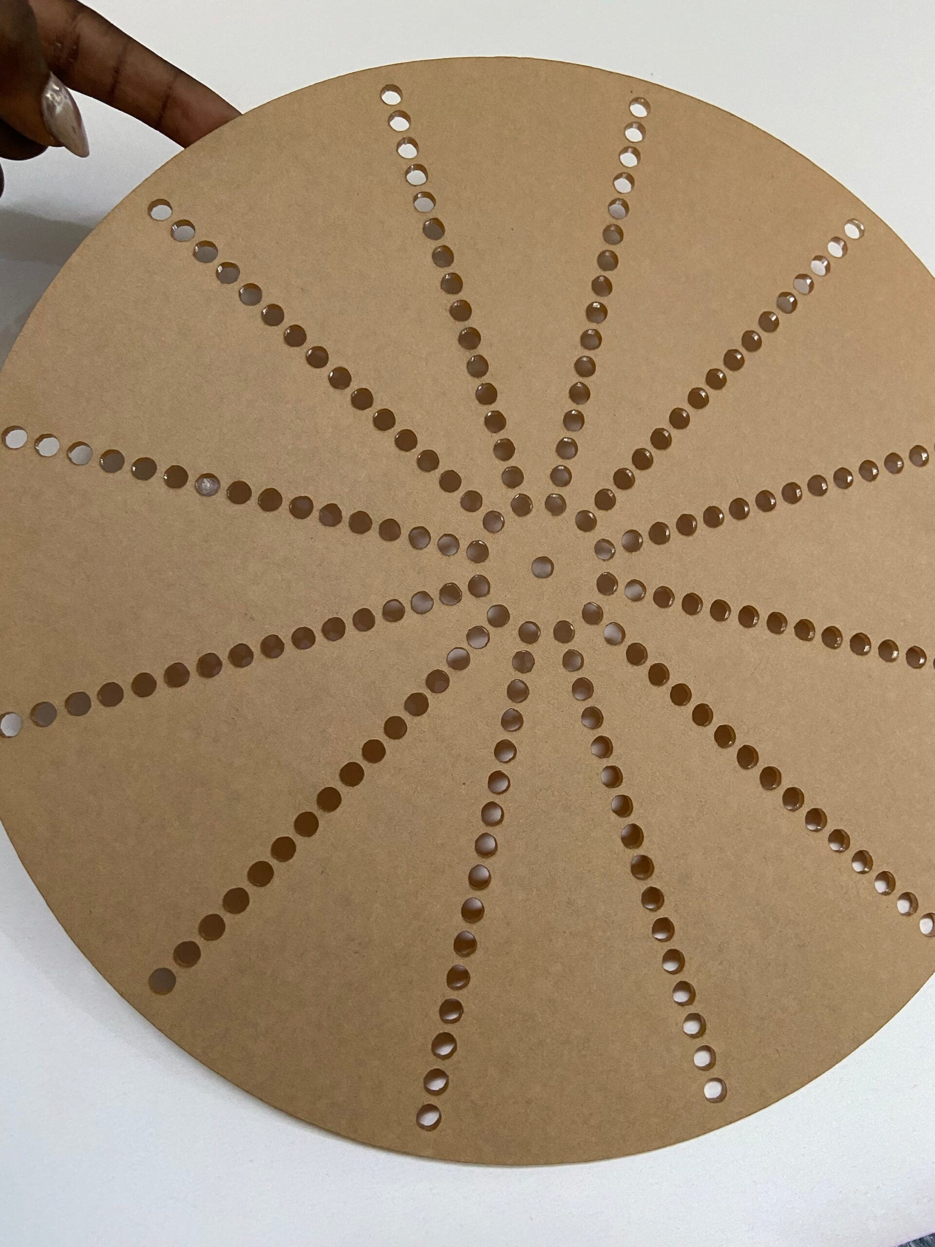 Clock Number Placement Board (12inches)