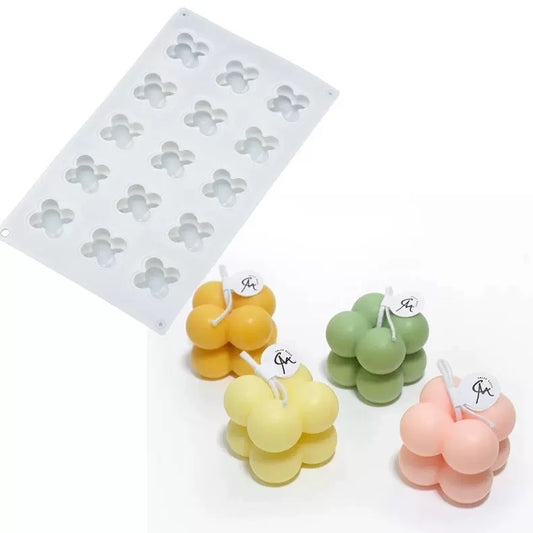Bubble Candle Mold ||