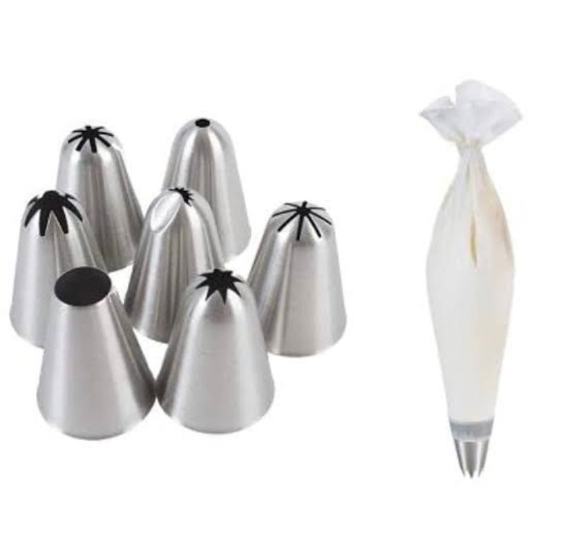 Piping Bag And Nozzle