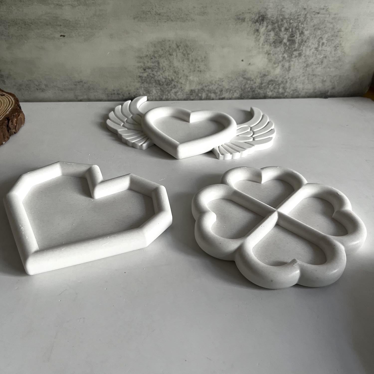 Heart Shape Coaster Molds