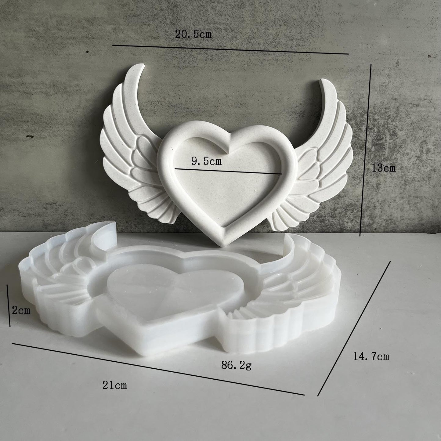 Heart Shape Coaster Molds