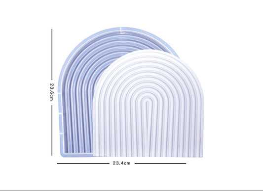 Stripped Arc Tray Mold