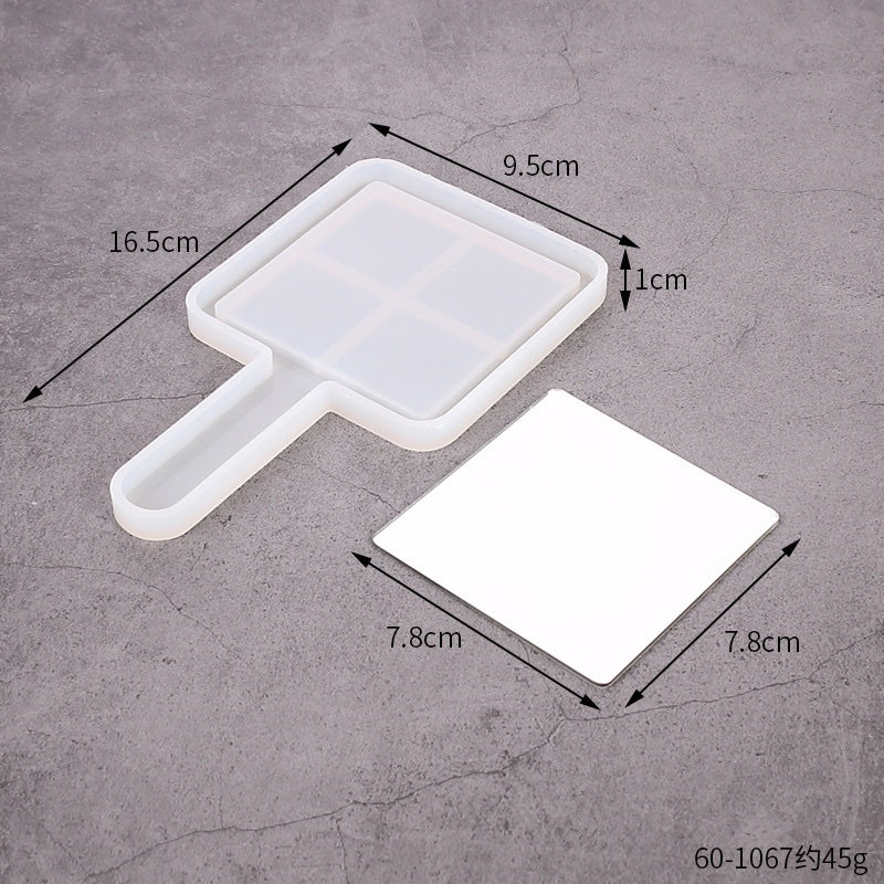 Handheld Mirror Mold (1 mold + 1 Mirror)