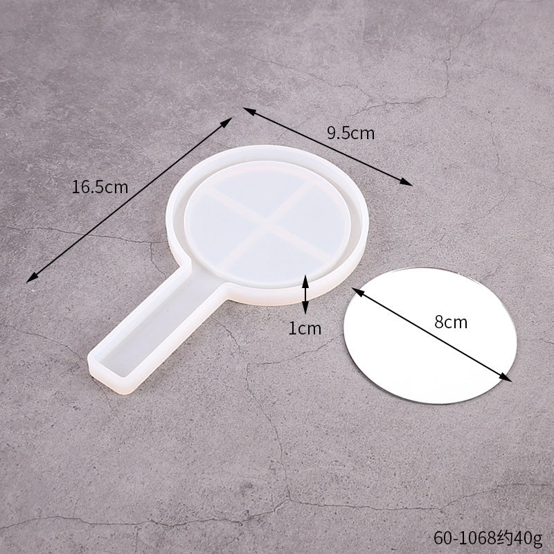 Handheld Mirror Mold (1 mold + 1 Mirror)