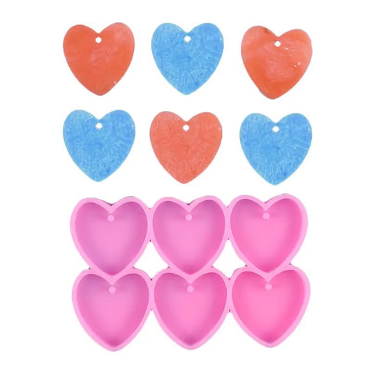 Heart Shape Mold (6 Cavity)