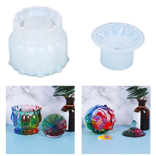 Embossed Storage Jar Mold
