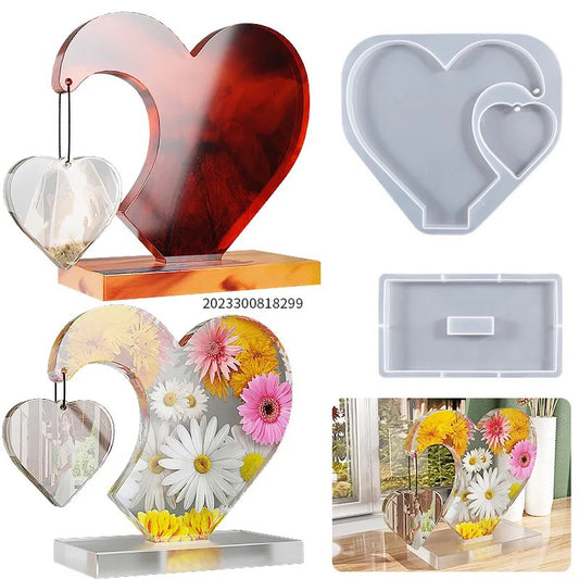 Heart Frame Mold (2pcs)