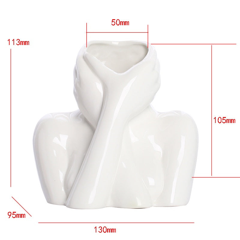 Human Figurine Vase Mold