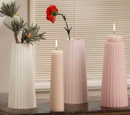 2 in 1 Vase / Candle Mold