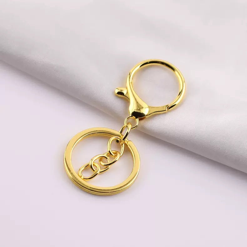 30mm Lobster Clasp Keychain (10pcs)