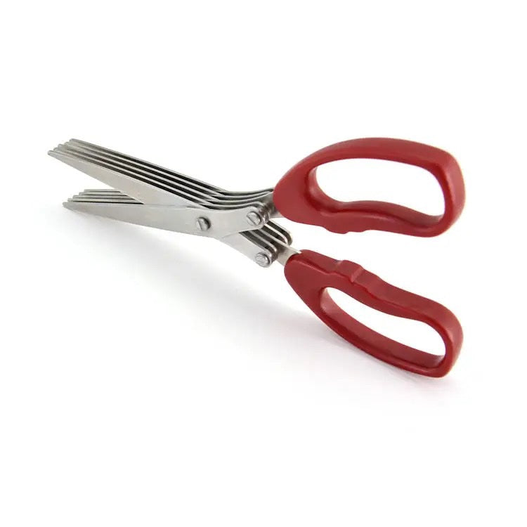 Multi-functional Stainless Steel 5 Blades Scissors