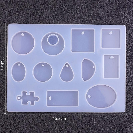 Keyholder / Earring Mold (12 cavity)
