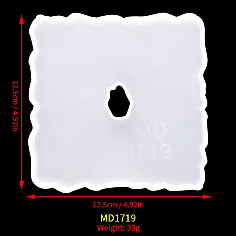 Geode Coaster Mold